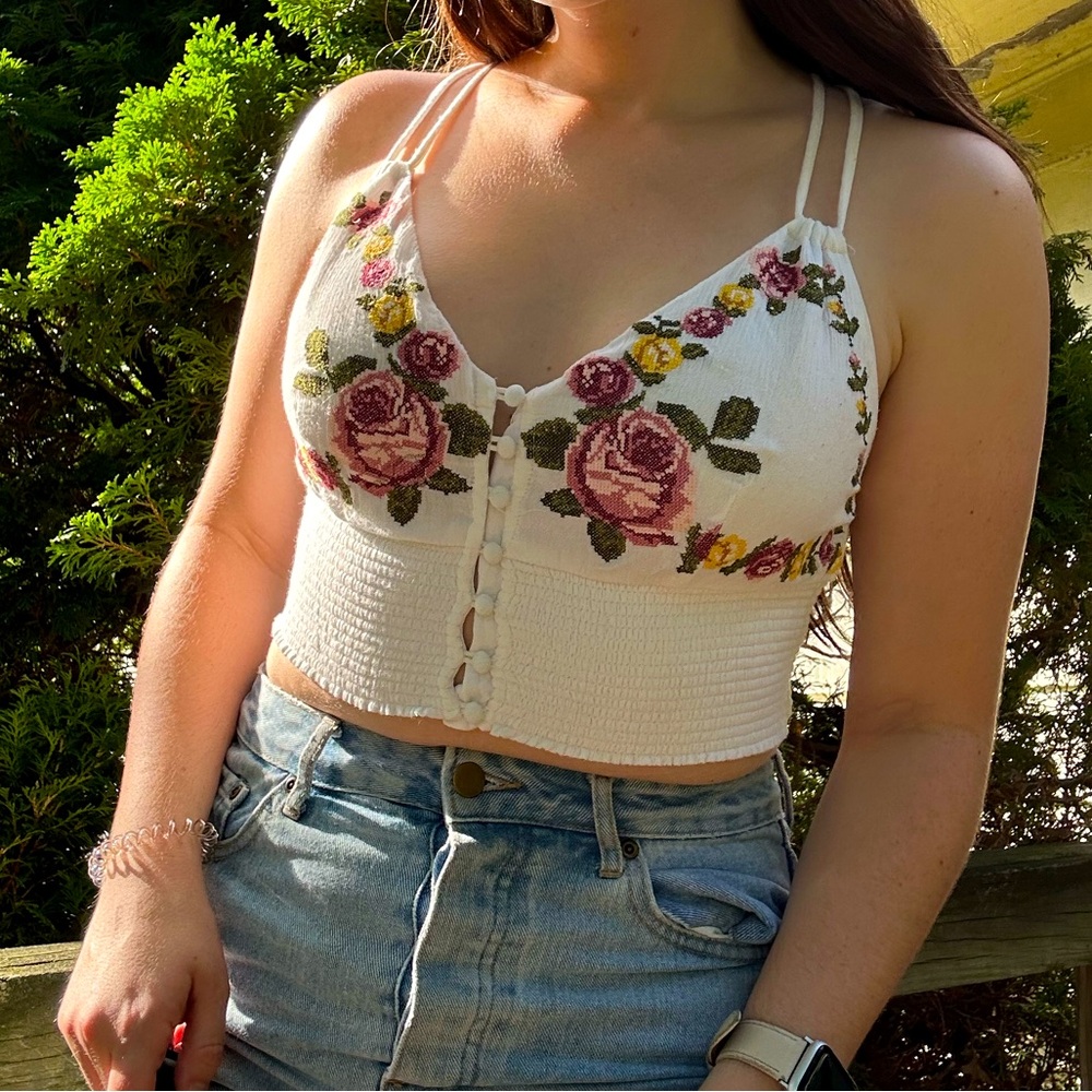 Forever21 Floral Top